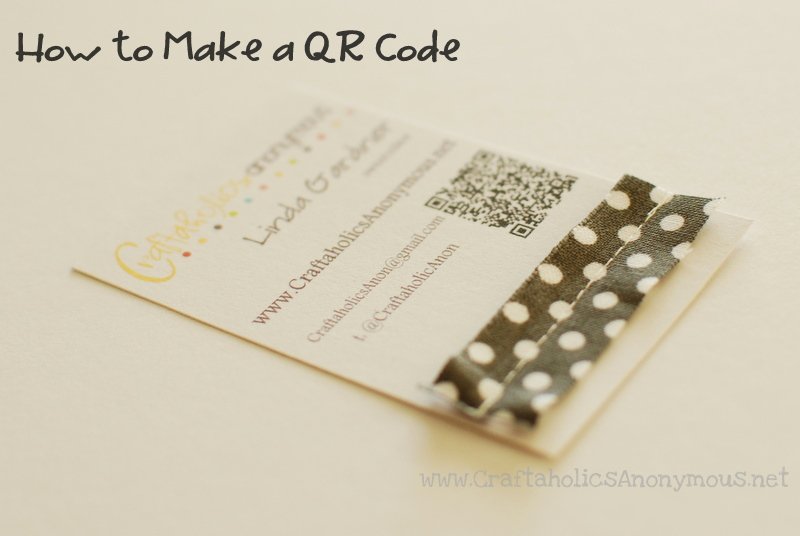 Business Cards for Crafters New How to Make A Qr Code