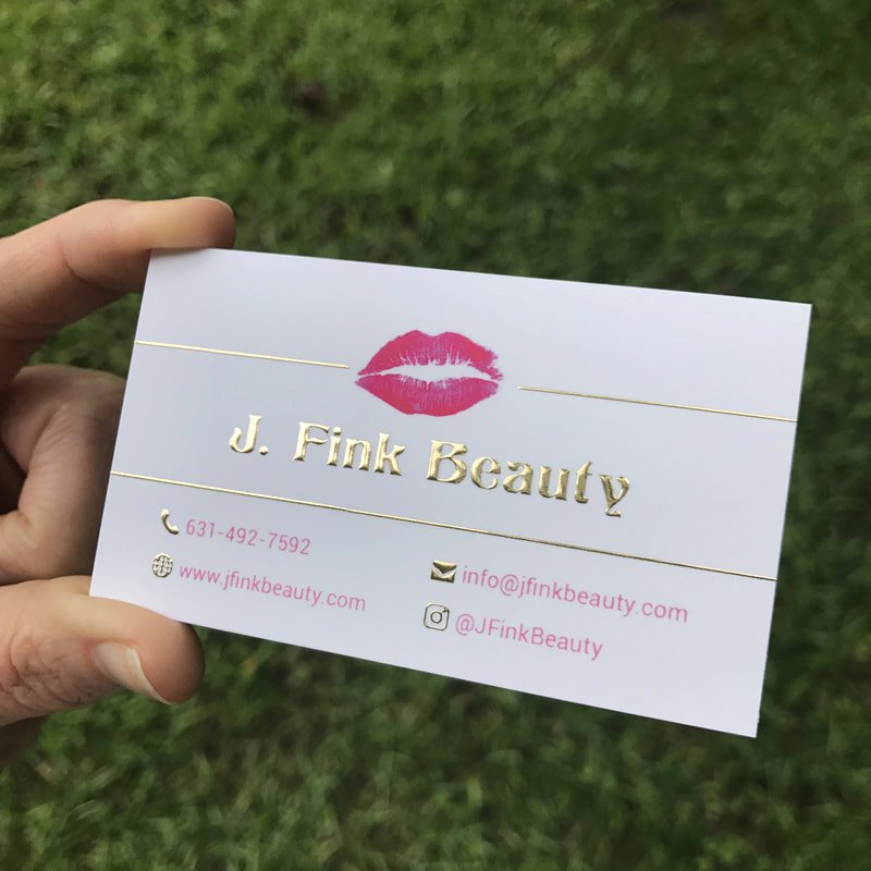 Business Cards for Makeup Artist Best Of Makeup Artist Business Cards Fancy Gold Foil Business Cards