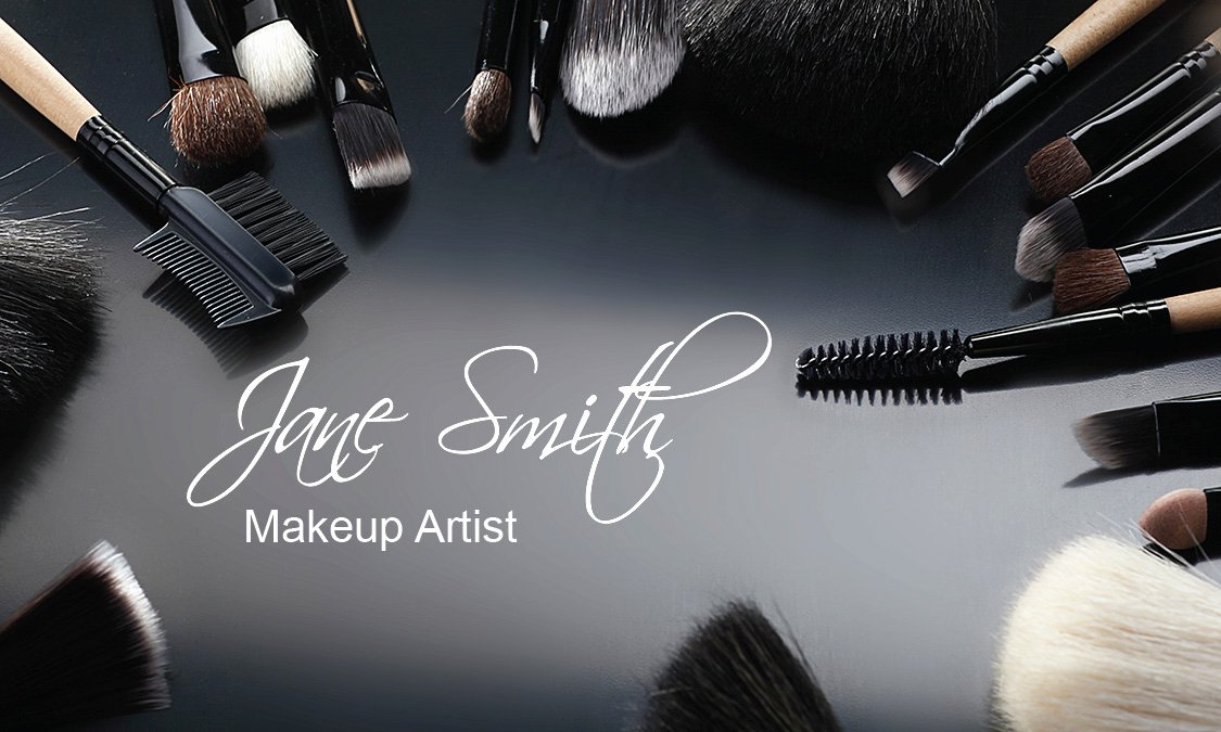 Business Cards for Makeup Artist Inspirational Stylish Makeup Artist Business Card Design