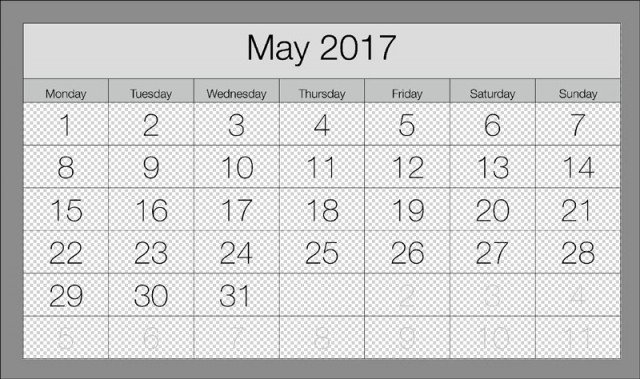 Calendar Template for Photoshop Awesome Calendar Templates How to Change the Background Colour