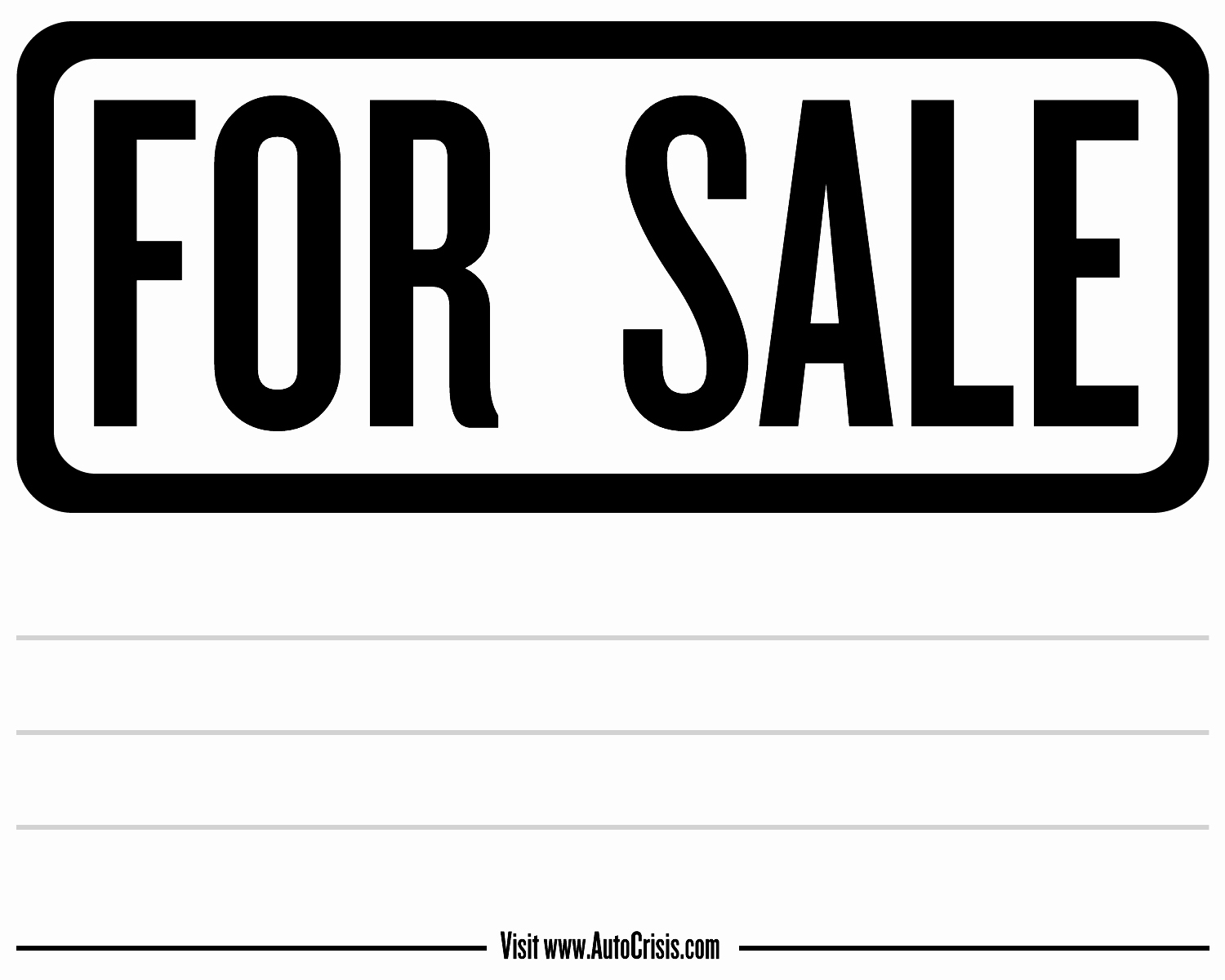 Car for Sale Template Free New This Car for Sale Sign Template Printable Images Copyright are the Property Of the Respective