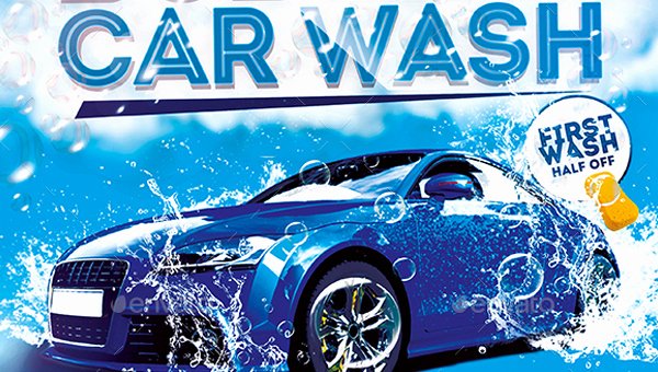 Car Wash Flyers Template Beautiful 46 Car Wash Flyer Templates Free &amp; Premium Psd Vector Downloads