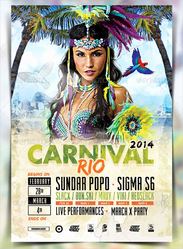 Carnival Flyer Template Free Best Of 23 Carnival Flyer Templates Free &amp; Premium Download