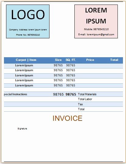 Carpet Cleaning Invoice Template Beautiful 22 Best Carpet Cleaning Invoice Template Images On Pinterest