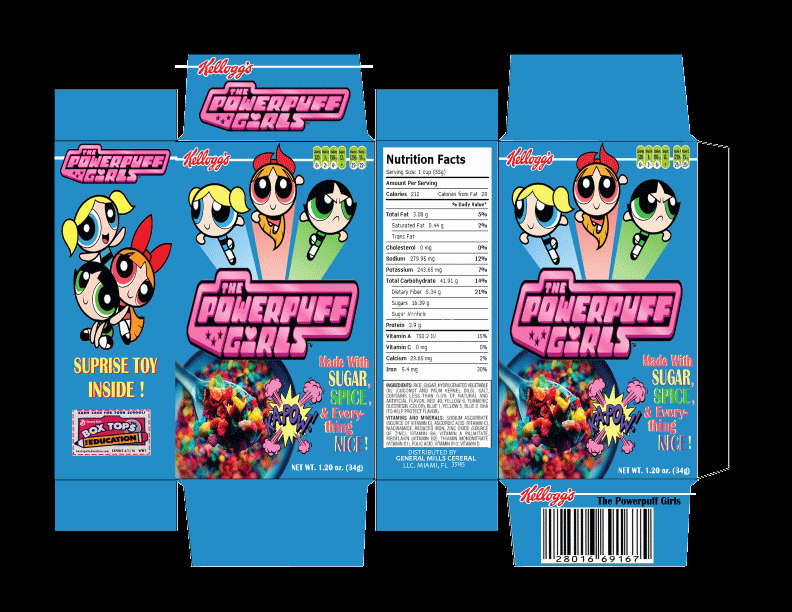 Cereal Box Design Template Awesome Pin by Kimberly Potter On Printables