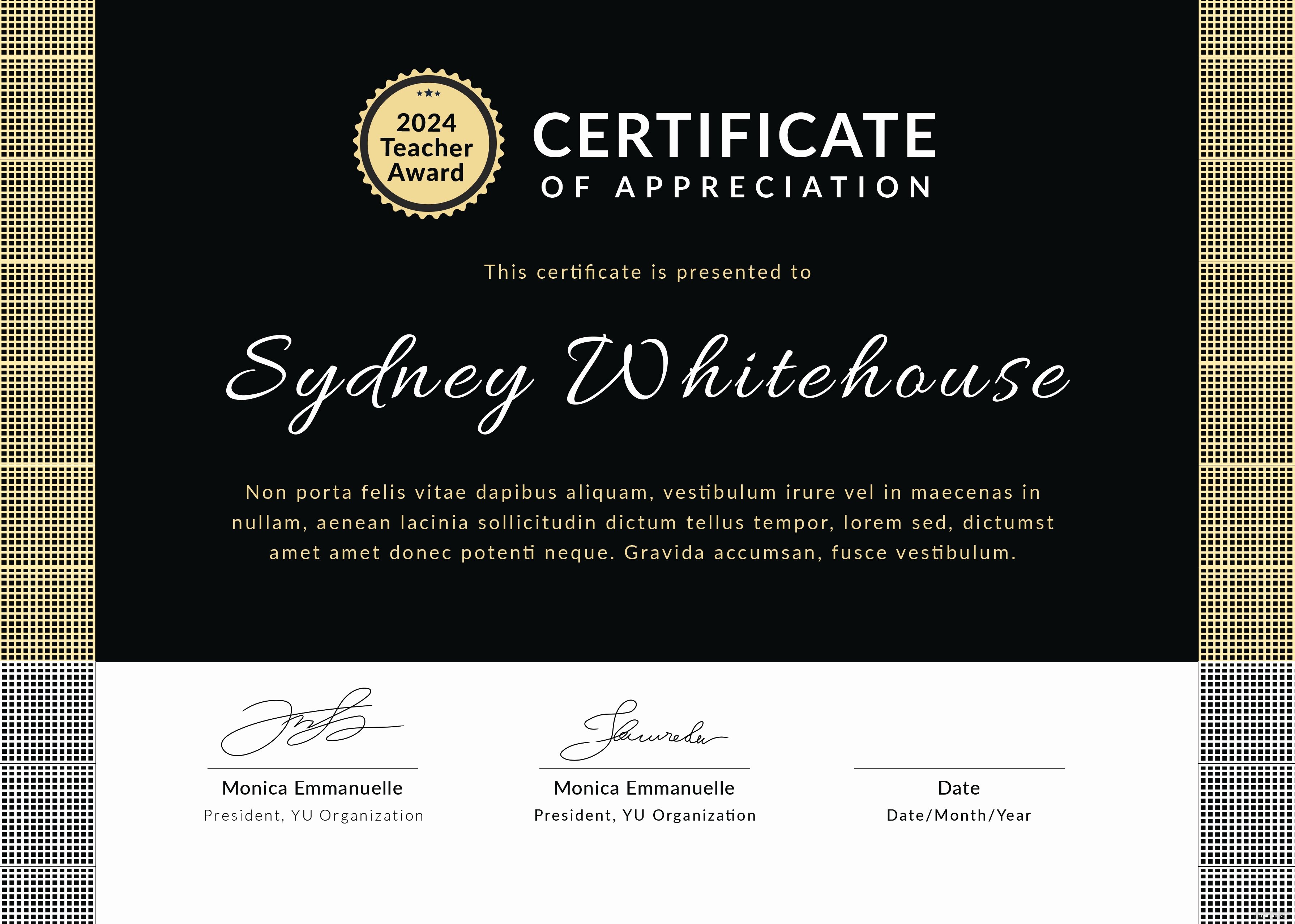 Certificate Of Appreciation for Teachers Luxury Free Teacher Appreciation Certificate Template In Adobe Shop Illustrator Microsoft Word