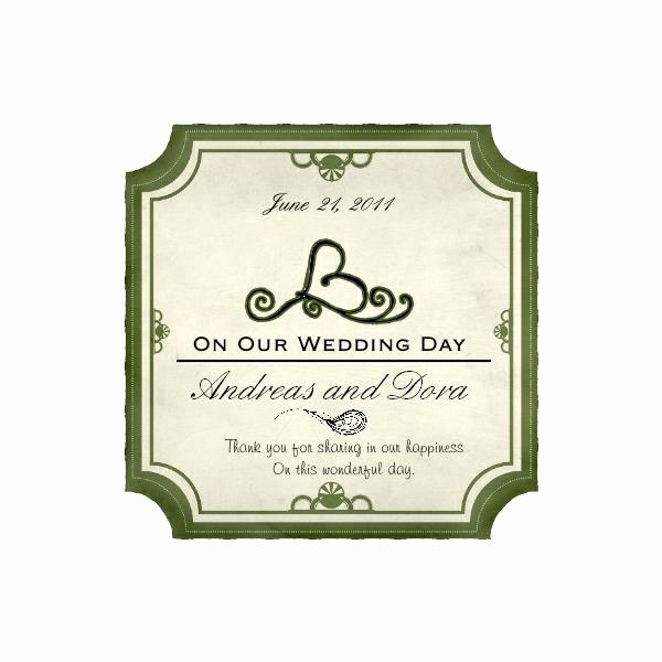 Champagne Bottle Label Template Beautiful 10 Free Wedding Wine Labels to Download Vintage Traditional &amp; Modern Designs