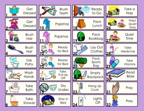 Child Behaviour Checklist Free Download Beautiful Chore token Pack for Instant Download for Allowance Chore