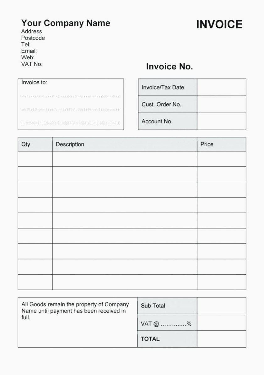Child Care Receipt Template Fresh Five Things that You Never