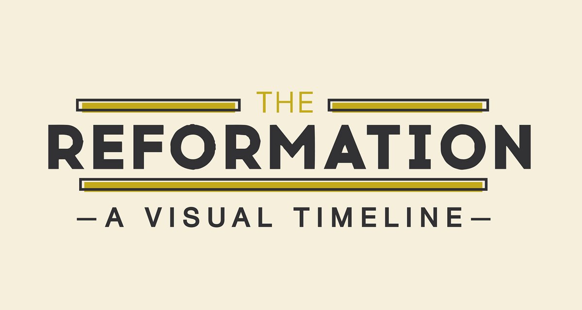 Church History Timeline Pdf New the Reformation A Visual Timeline