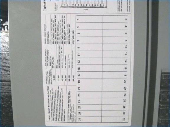 Circuit Breaker Panel Label Template Fresh top 41 Amazing Free Printable Circuit Breaker Panel Labels