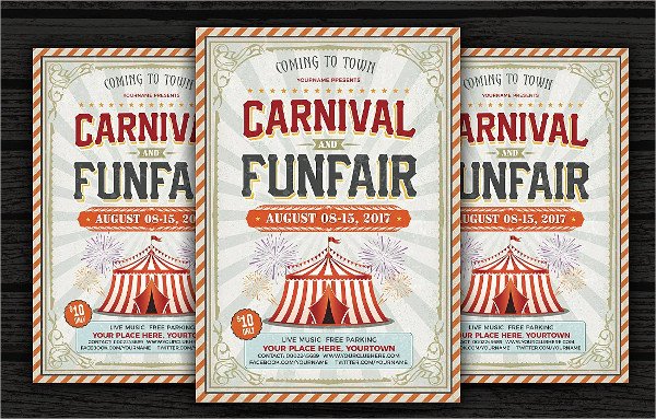 Circus Poster Template Free Download Awesome 23 Circus Flyer Templates Free Premium Psd Vector Eps Downloads