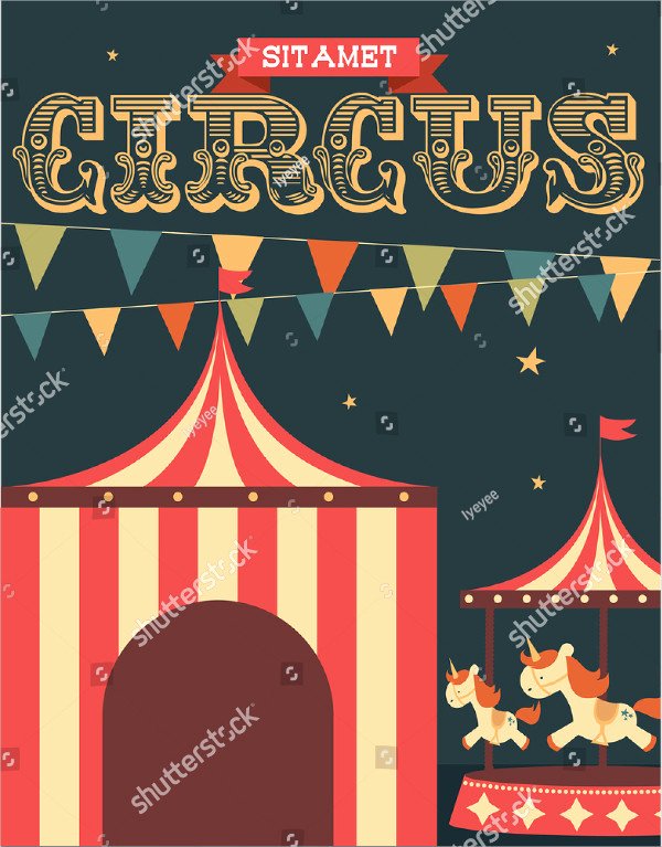 Circus Poster Template Free Download Fresh 23 Circus Poster Templates Free &amp; Premium Download