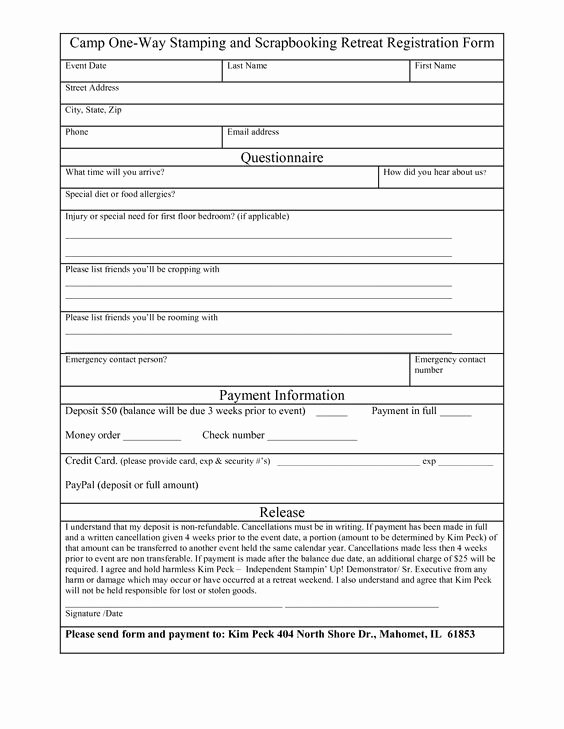 Class Registration form Template Awesome Free Registration form Template Word Want A Free Refresher Course Here