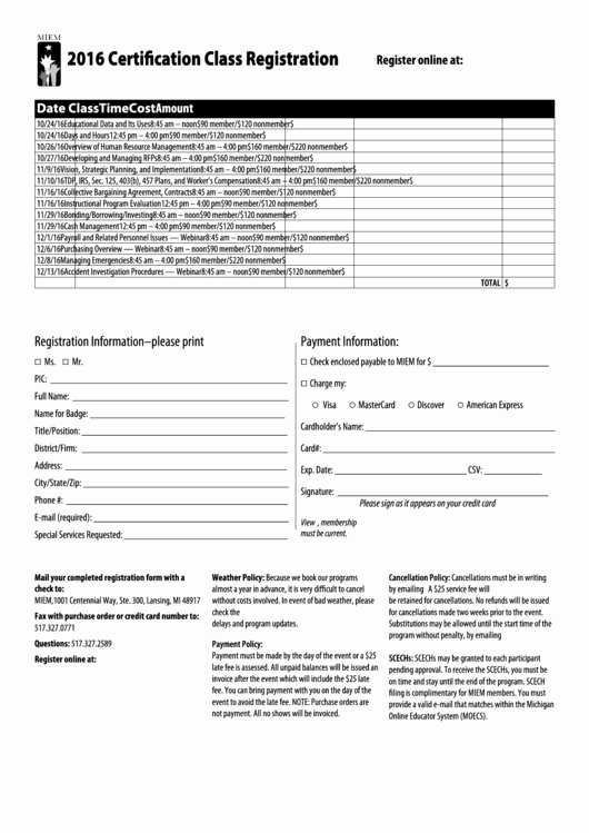 Class Registration form Template Inspirational 45 Class Registration form Templates Free to In Pdf