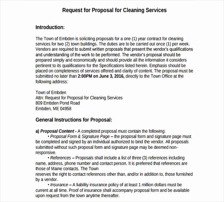 Cleaning Proposal Template Pdf Inspirational 12 Cleaning Proposals for Restaurants Cafes and