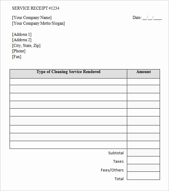 Cleaning Service Invoice Template Best Of Cleaning Service Invoice Template Printable Word Excel Invoice Templates formats