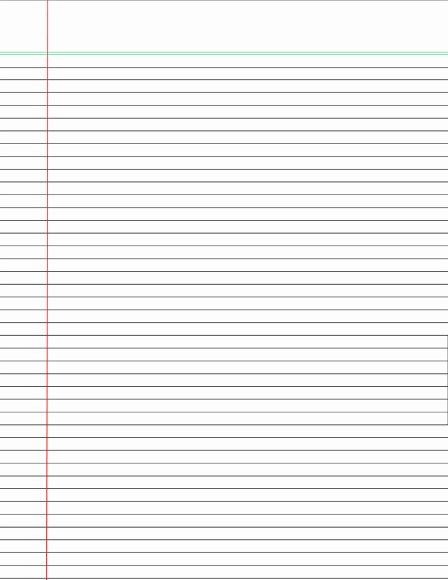 College Ruled Notebook Paper New College Ruled Lined Paper College Rules Paper
