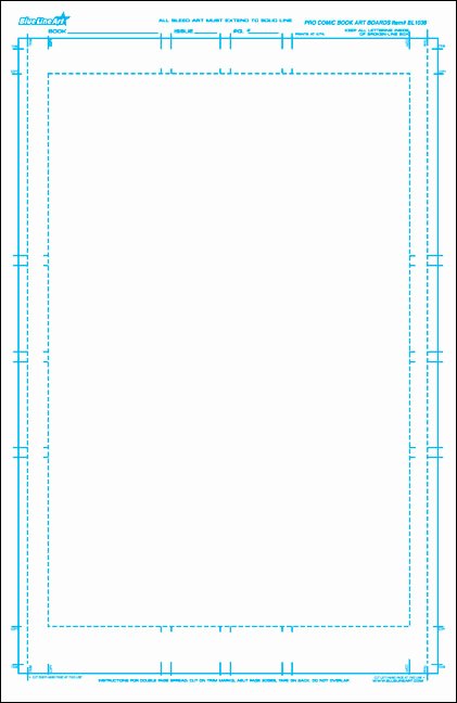 Comic Book Template Photoshop Beautiful are Bleeds and Margins Still Relevant to Online Ics Art