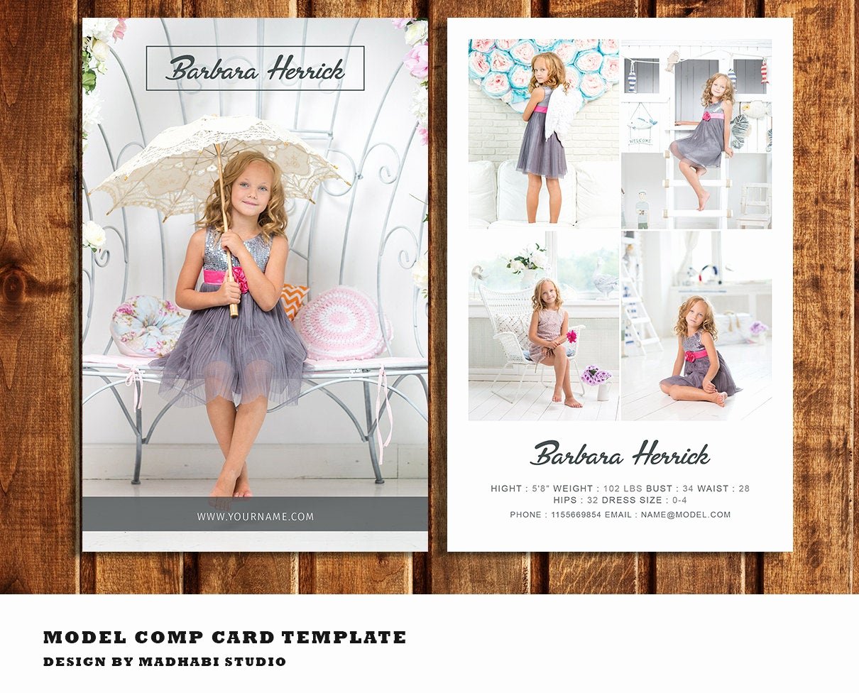 Comp Card Template Free Inspirational Modeling P Card Template Model P Card Fashion Model