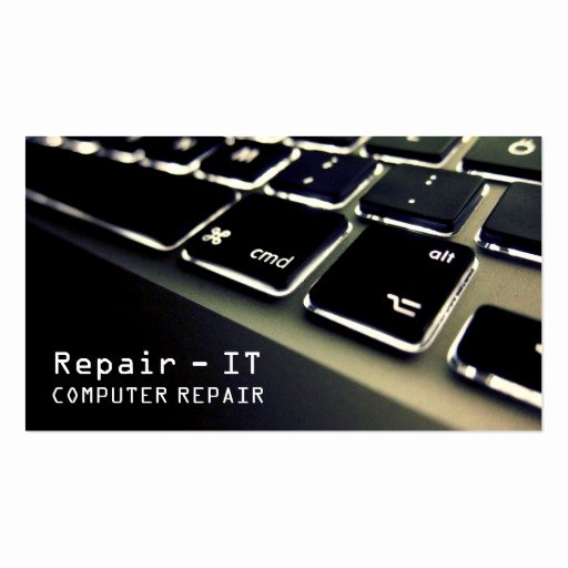 Computer Repair Business Cards New Puter Pc Electronics Repair Business Card