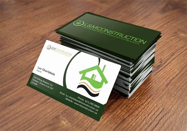 Construction Company Business Cards Beautiful 11 Construction Business Card Templates Ai Word Shop