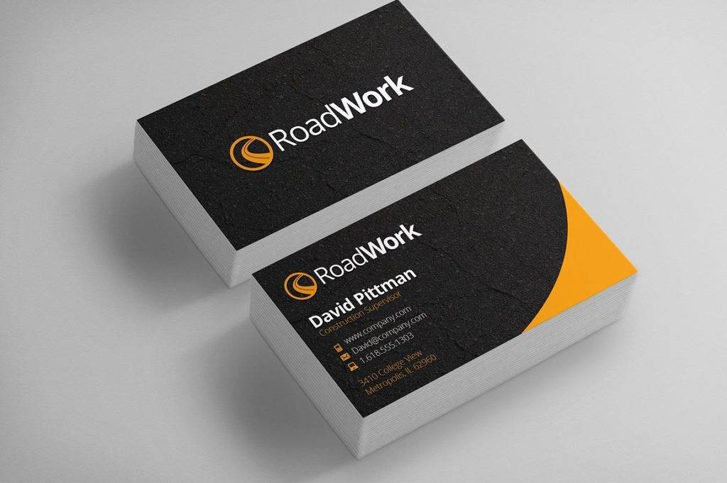 Construction Company Business Cards Luxury 18 Construction Business Card Designs and Examples Psd Ai
