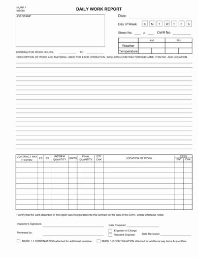 Construction Daily Report Template Elegant How to Create A Daily Construction Report [ 6 Samples ]
