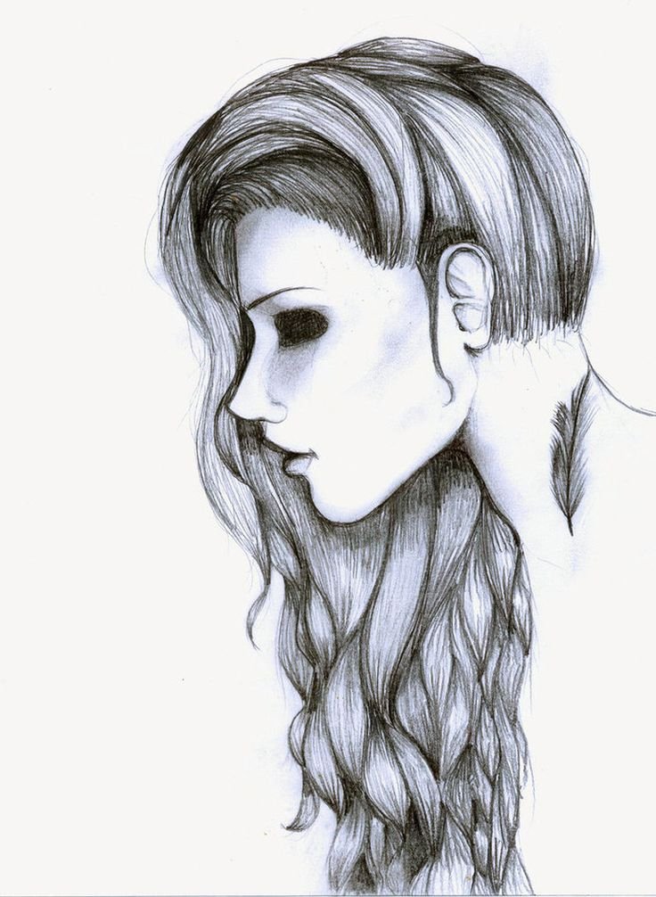 Cool Drawings Of Girls Inspirational Scary Drawings Share Drawings In 2019 Pinterest