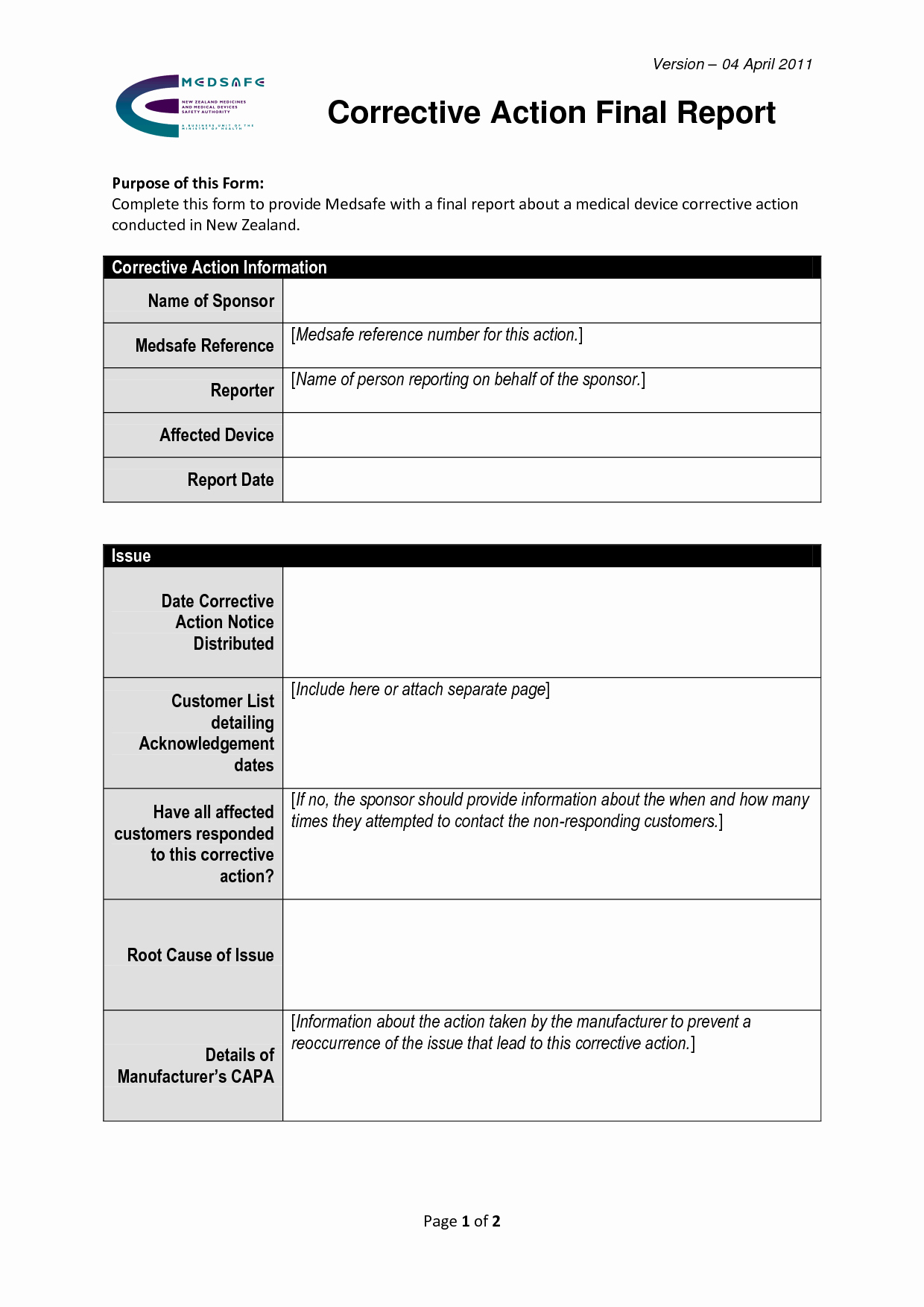 Corrective Action Report Sample Elegant 16 Best Of Action Plan Worksheet In Excel