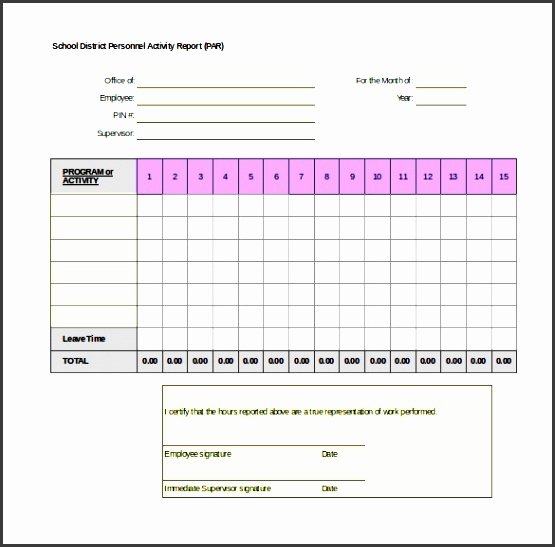 Daily Activity Report Template Fresh 10 Daily Activity Log Example Sampletemplatess Sampletemplatess