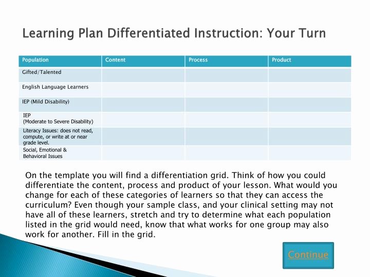 Differentiated Lesson Plan Template New Ppt Writing Lesson Plans Using the Backward Design