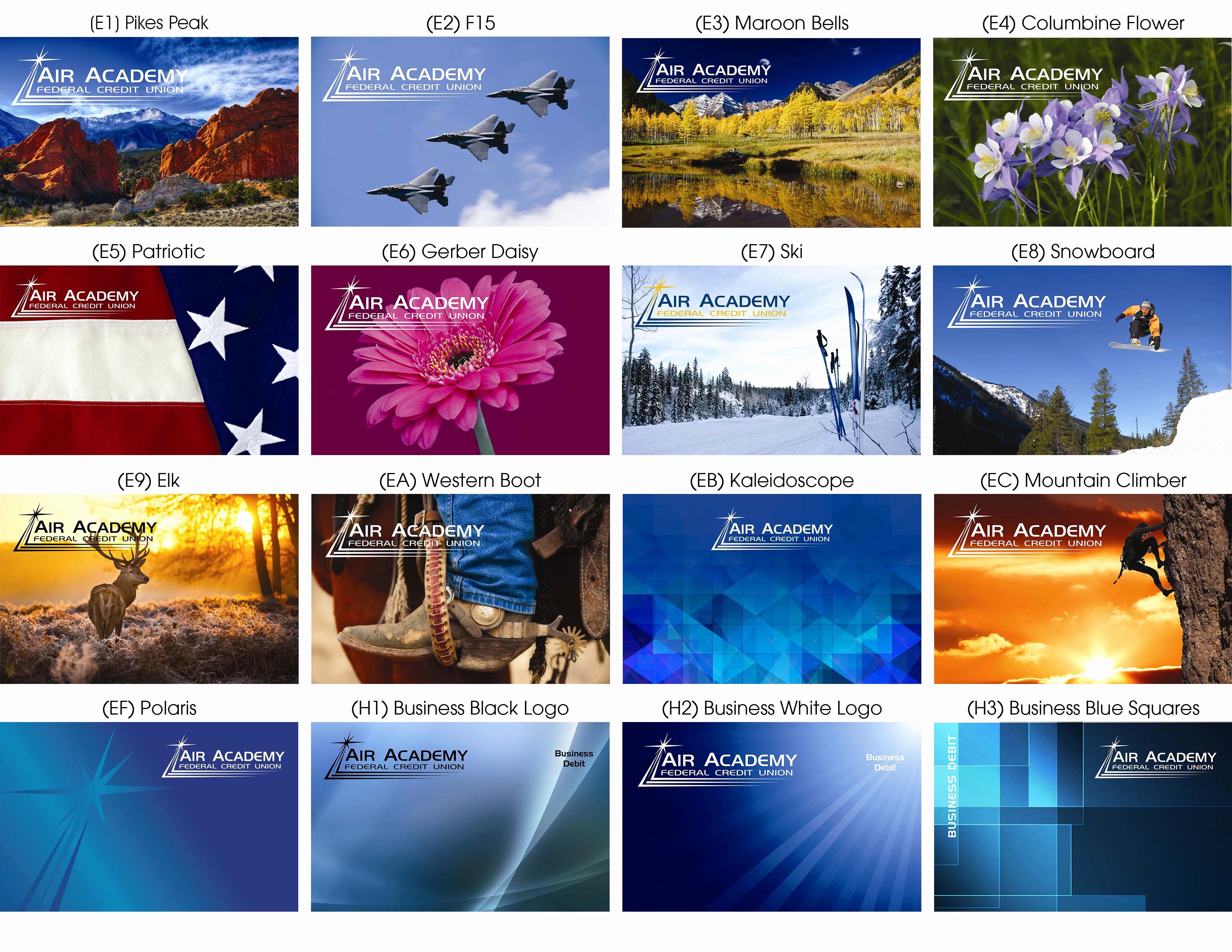 Discover Card Design Options Fresh Debit Mastercard Designs Air Academy Federal Credit Union