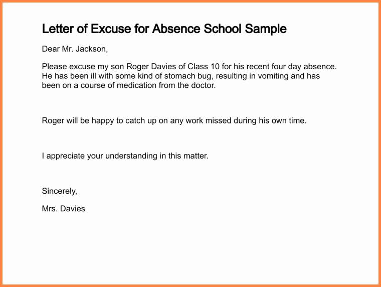 Doctor Note for School Absence Beautiful 2 School Excuse Notes