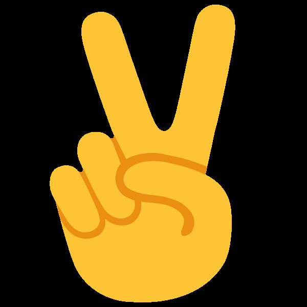 Download Middle Finger Emoji New File Emoji U270cg Wikimedia Mons