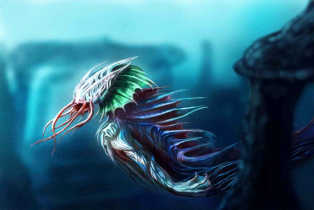 Drawings Of Sea Creatures Best Of Sea Creature by ormirian On Deviantart