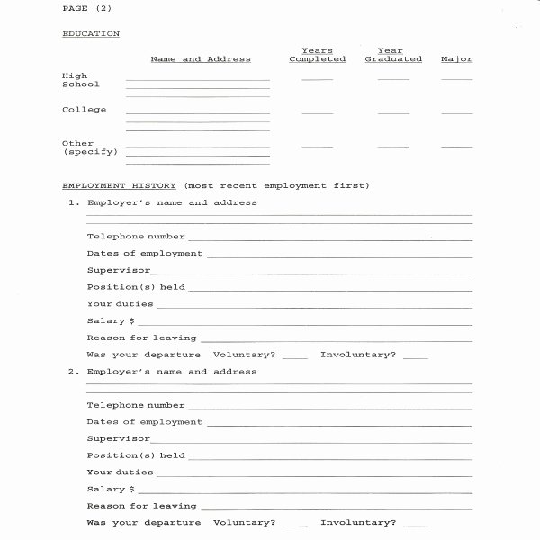 Driver Application for Employment Luxury Employment