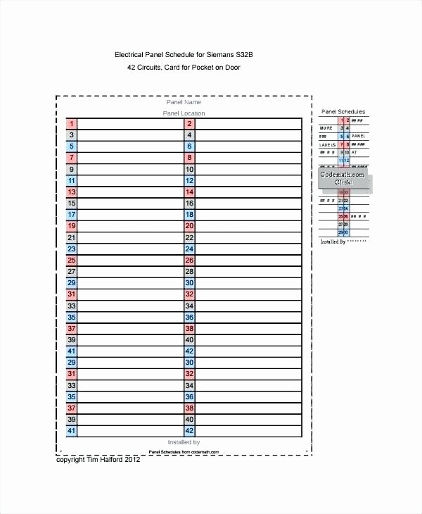 Electrical Panel Circuit Directory Template Beautiful Breaker Box Label Sheet – Bollyqueen