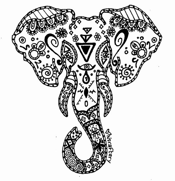 Elephant Mandala Coloring Pages Luxury Mandela Coloring Page Elephant