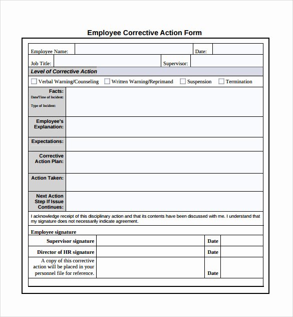 Employee Engagement Action Planning Template Inspirational Sample Corrective Action Plan Template 14 Documents In Pdf Word