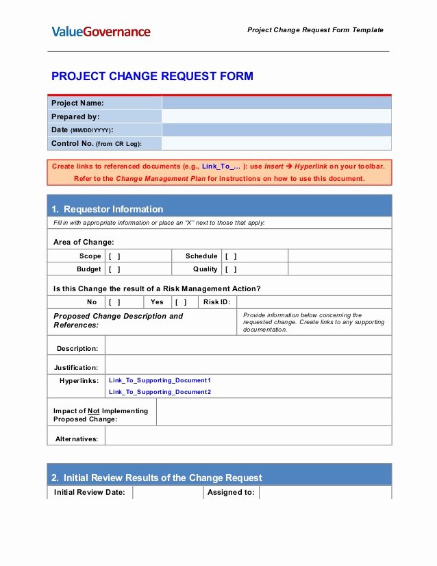 Engineering Change order Template Awesome Pm002 03 Change Request form Template