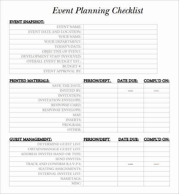 Event Planning Checklist Pdf Inspirational Free 16 Sample event Planning Checklist Templates In Google Docs Ms Word Pages