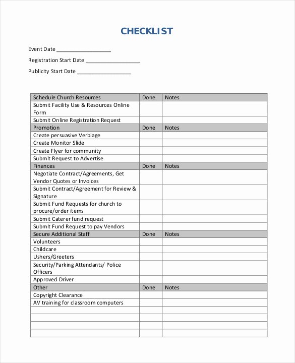 event planning checklist pdf 3748