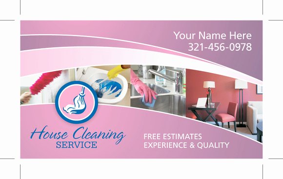 Examples Of Cleaning Business Cards Luxury Residential &amp; House Cleaning Business Card Samples &amp; Examples