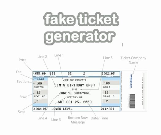 Fake College Acceptance Letter Generator Unique the 25 Best Fake Ticket Generator Ideas On Pinterest