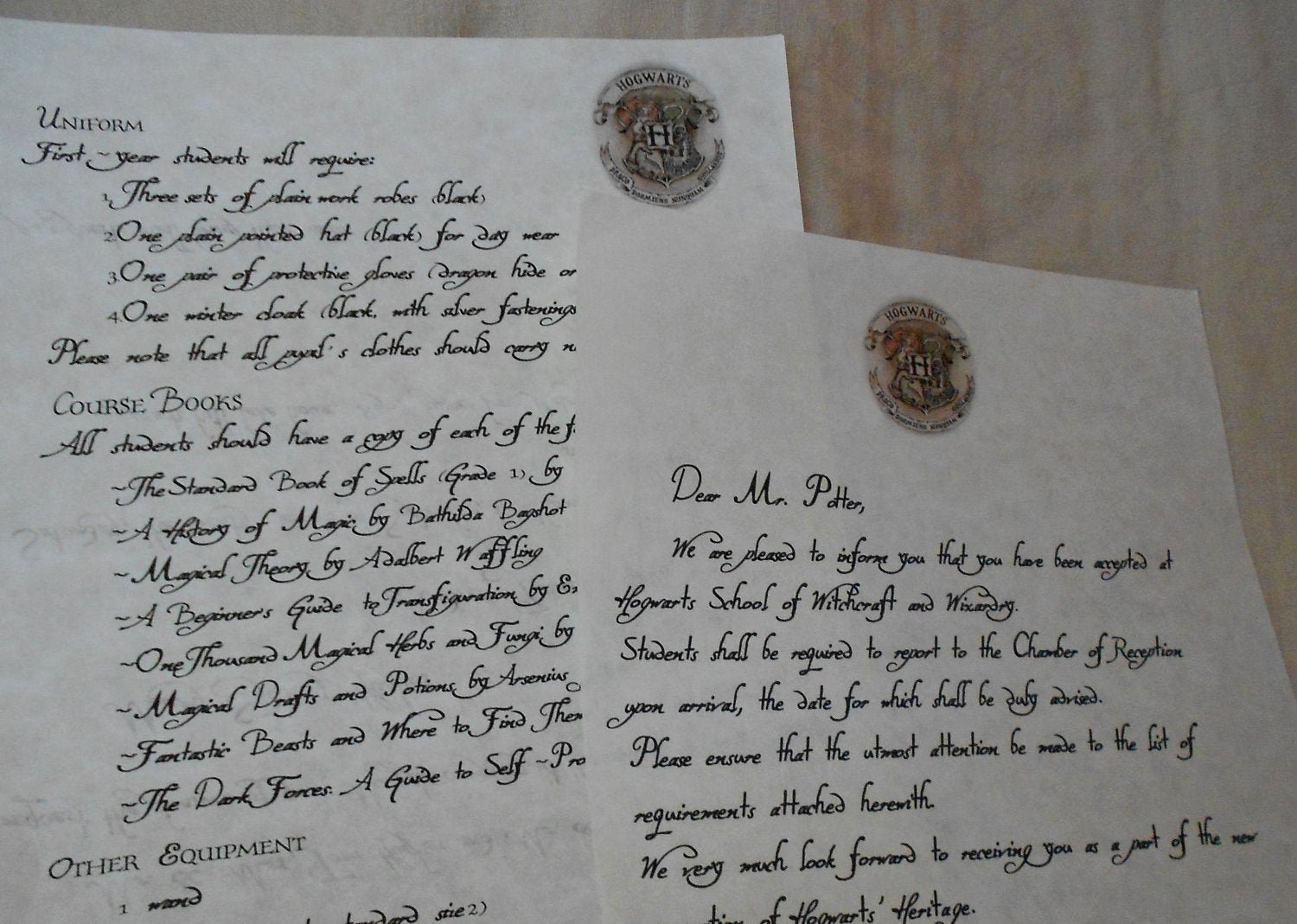 not folded hogwarts acceptance letter utm source=Pinterest&utm medium=PageTools&utm campaign=