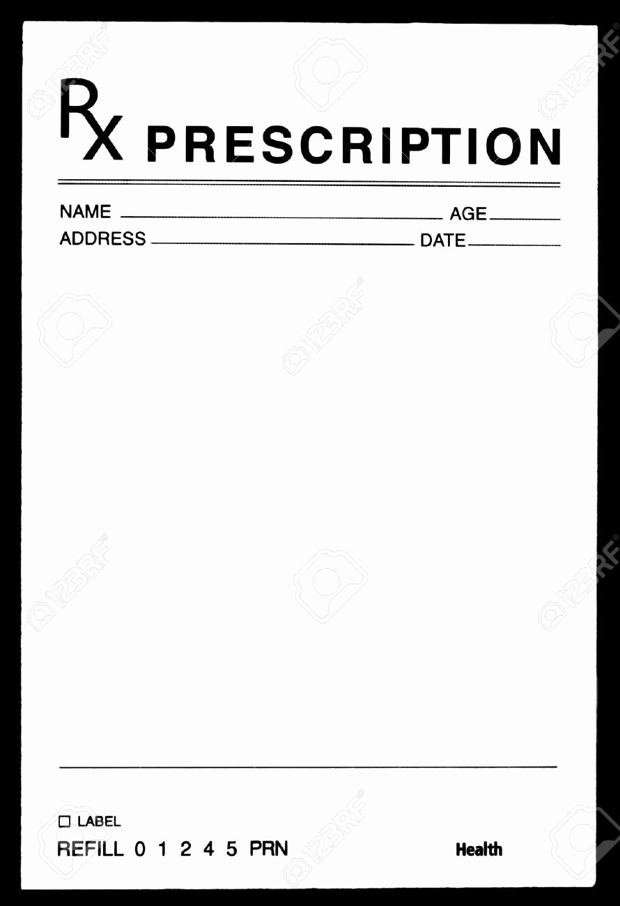 Fake Prescription Label Template Luxury 14 Prescription Templates Doctor Pharmacy Medical
