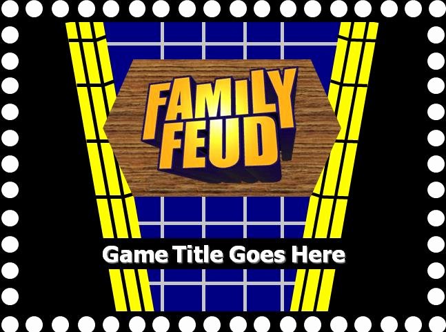 Family Feud Powerpoint Template Awesome Family Feud with sound Powerpoint Template Free