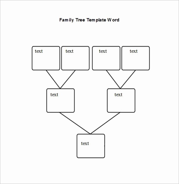 Family Tree Microsoft Word New Family Tree Template Word