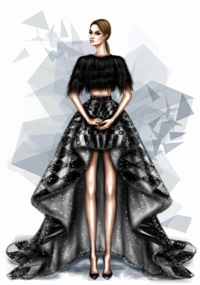Fashion Designing Sketches Of Models New Fashion Illustration Shamekh Bluwi Drawings